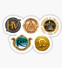 Rick Riordan Logo's Sticker
