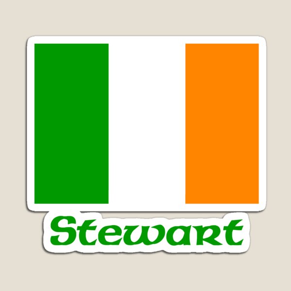 Item preview, Stewart Irish Flag designed and sold by IrishArms.