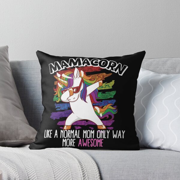 Item preview, Mamacorn Like Normal Mama Only Way More AWESOME Unicorn designed and sold by MERCH HQ.