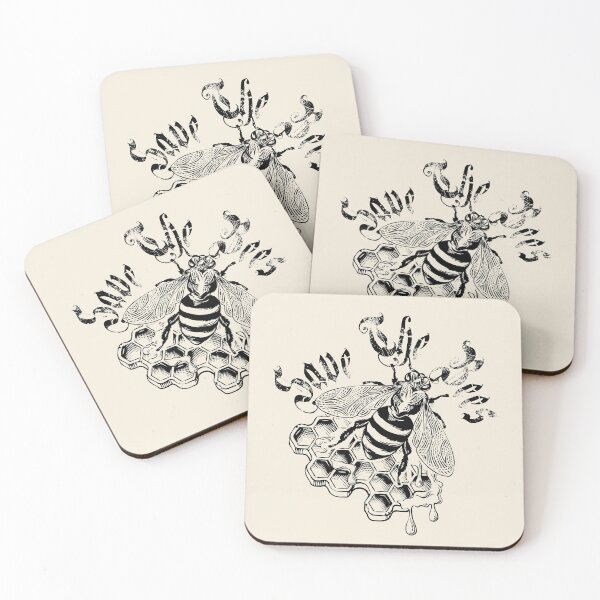 Item preview, Save The Vintage Bees before the honey drips away.... designed and sold by American Mary Jane.