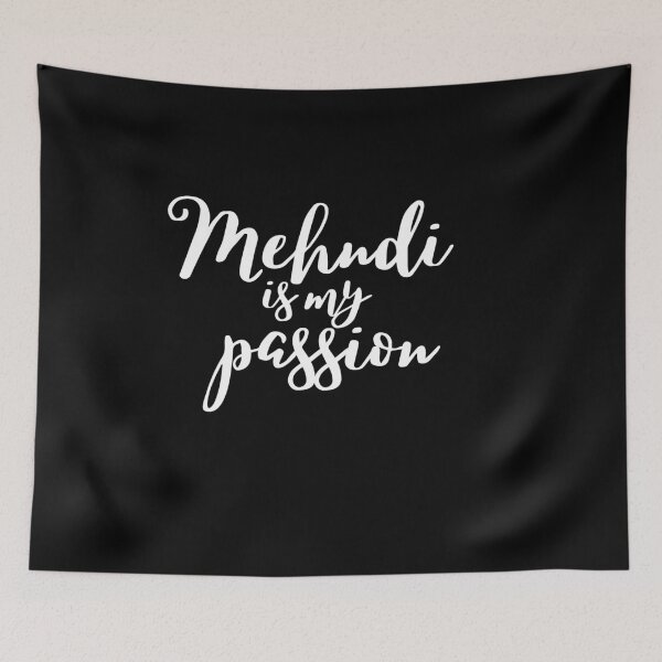 Item preview,  Mehndi is my passion designed and sold by theintroverted.