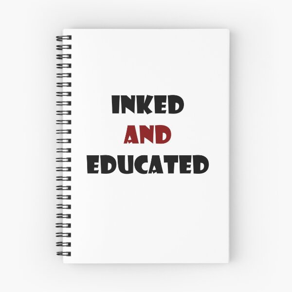 Item preview, Inked and Educated  designed and sold by MirkasDesign.