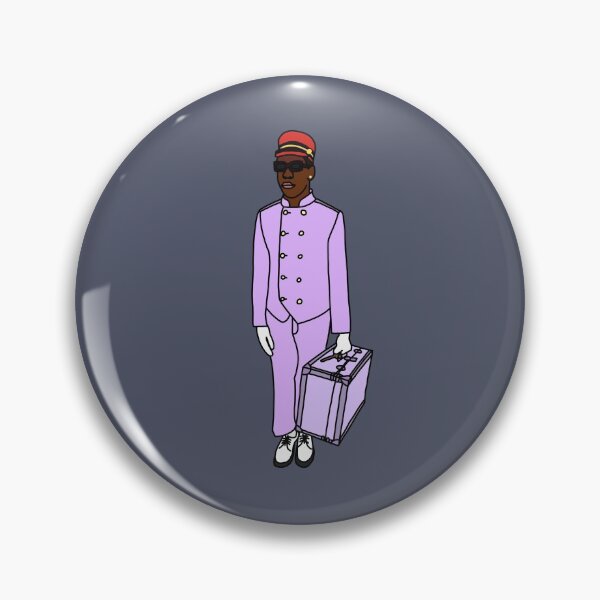 Item preview, Purple Hotel Bellboy Ty! designed and sold by EclipseInFlames.