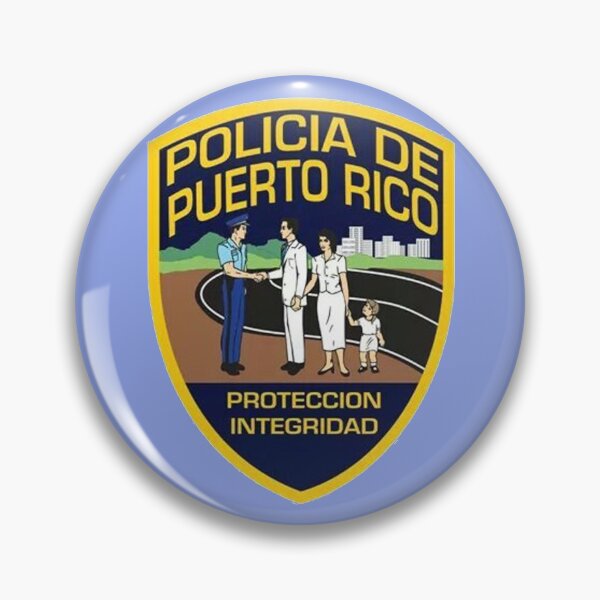 Item preview, Puerto Rican Police Policia De Puerto Rico designed and sold by Lawrence Baird.