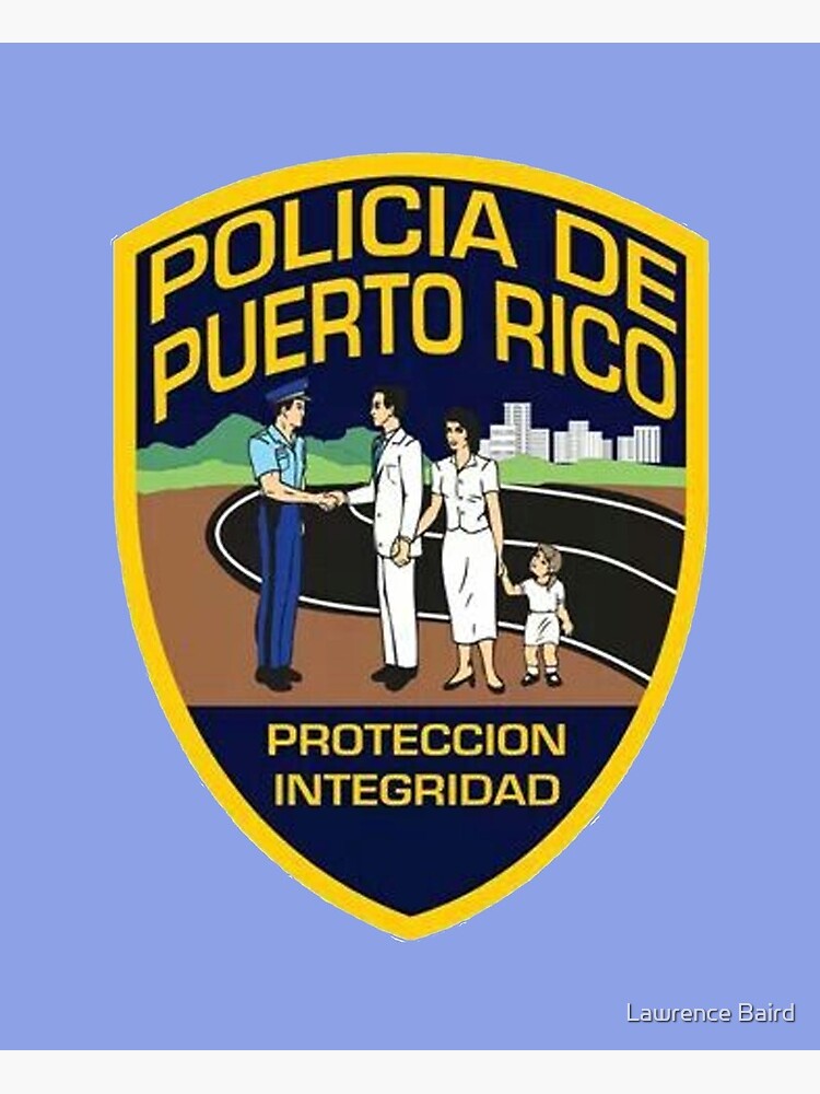 Puerto Rican Police Policia De Puerto Rico Photographic Print For Sale By Lawrencebaird 9697