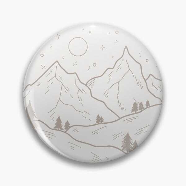 Item preview, Midnight Mountain  designed and sold by leefnudesigns.