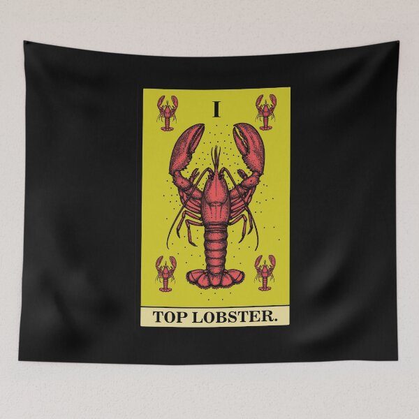 Item preview, Top Lobster Tarot Card  designed and sold by DarrriaDesign.