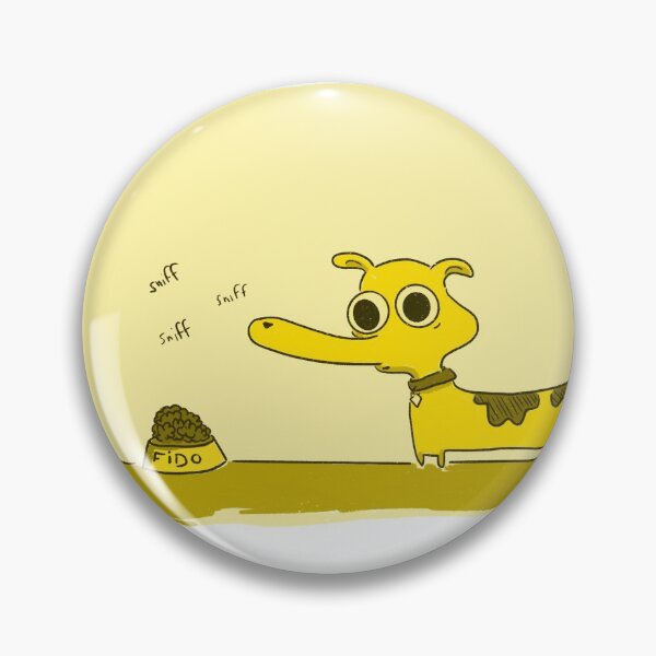 Item preview, The Picky Eater Dog Cartoon designed and sold by PolkadotsandMeg.
