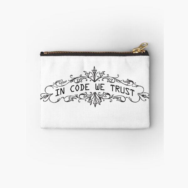 Aperçu de l'œuvre In Code We Trust - Programmeur informatique Humor Co. créée et vendue par webdango.