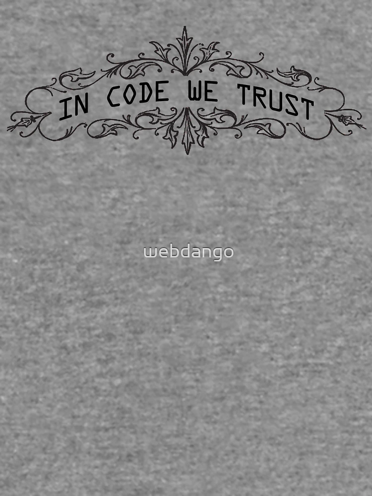 Thumbnail 6 of 6, Lightweight Sweatshirt, In Code We Trust - Computer Programmer Humor Co. designed and sold by webdango.
