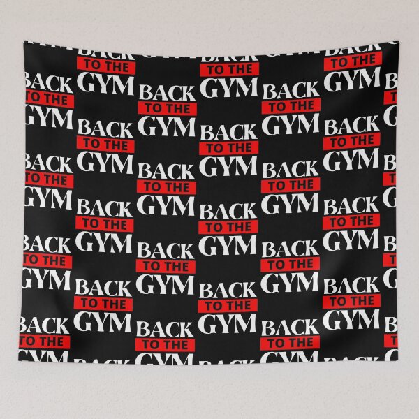 Item preview, Back To The Gym  designed and sold by Sonatablue.