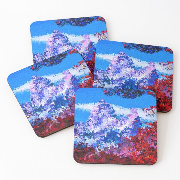 Item preview, Impressionist style mountain scene designed and sold by JRHarshman.