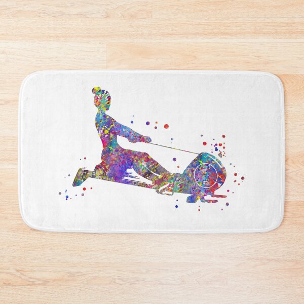Item preview, Rowing woman designed and sold by Rosaliartbook.