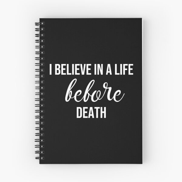 Item preview, I Believe In A Life Before Death designed and sold by Paulina Vanlife.