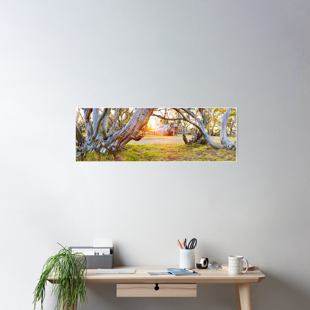 Wallace Hut, Falls Creek, Victoria, Australia Poster