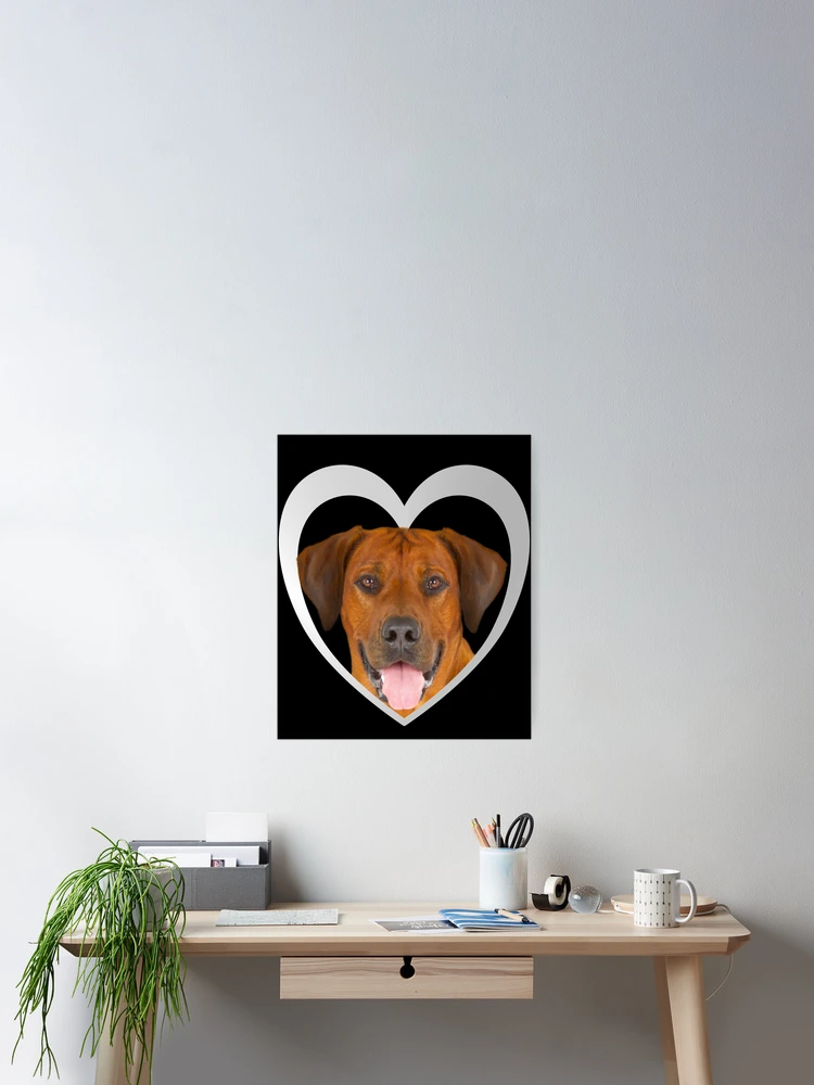 Thumbnail 2 of 3, Poster, Rhodesian Ridgeback Tshirt Rhodesian Ridgeback Dog Shirt Tee designed and sold by KDesigns85.