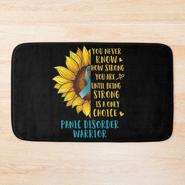 Item preview, Sunflower You Never Know How Strong You Are Panic Disorder Warrior designed and sold by rechardtee.