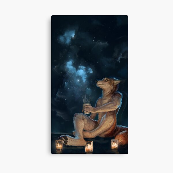 Night tea Canvas Print