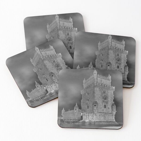 Item preview, Belem Tower on a foggy night designed and sold by AngeloDeVal.