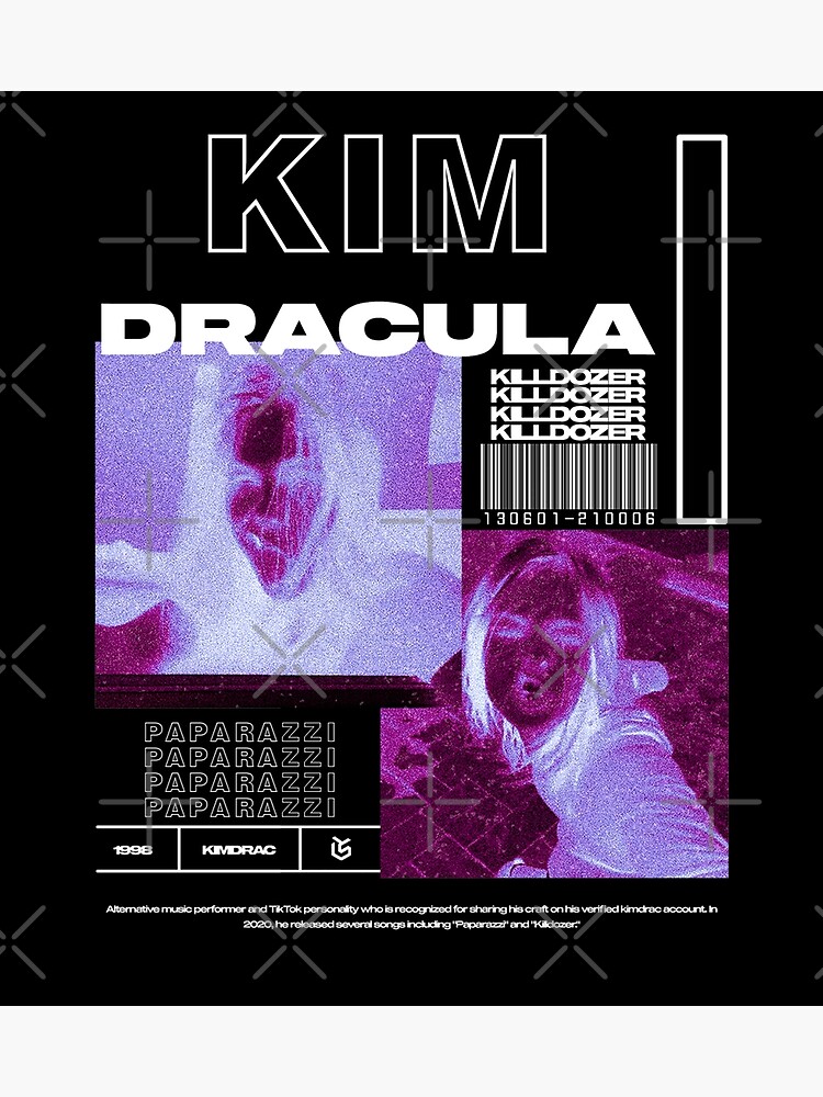 "Kim dracula" Poster for Sale by lsdrilll Redbubble