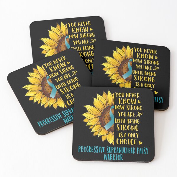 Item preview, Sunflower You Never Know How Strong You Are Progressive Supranuclear Palsy Warrior designed and sold by rechardtee.