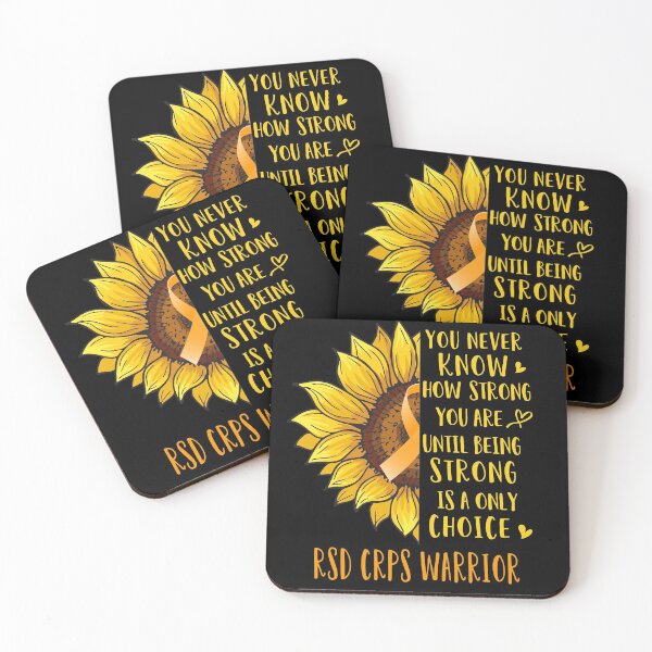 Item preview, Sunflower You Never Know How Strong You Are RSD CRPS Warrior designed and sold by rechardtee.