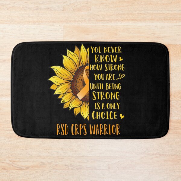 Item preview, Sunflower You Never Know How Strong You Are RSD CRPS Warrior designed and sold by rechardtee.