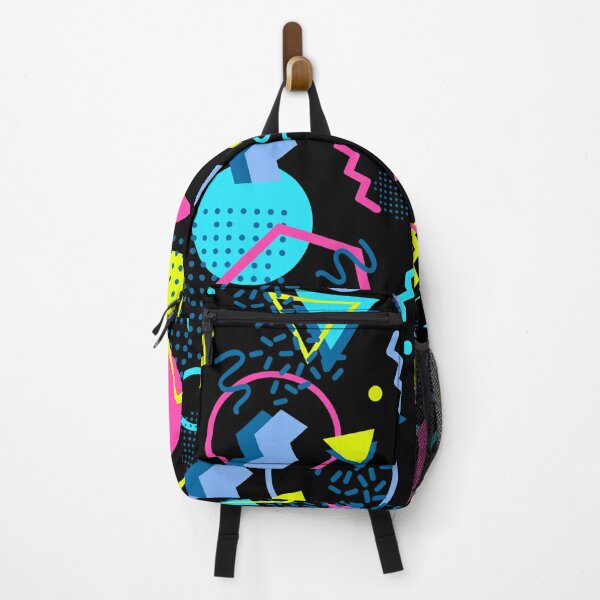 Retro Style 70s 80s 90s Memphis Style Abstract Backpack