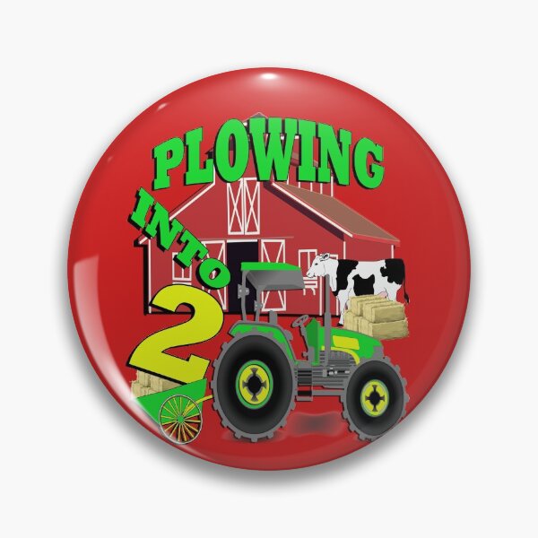 Item preview, Birthday 2 Year Old Farming Themed Party, Cute Farm Second Birthday Gift designed and sold by tamdevo1.