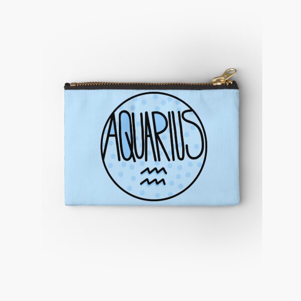 Item preview, Aquarius Zodiac Sign , Sign Of Zodiac Pastel Blue designed and sold by Barolina.