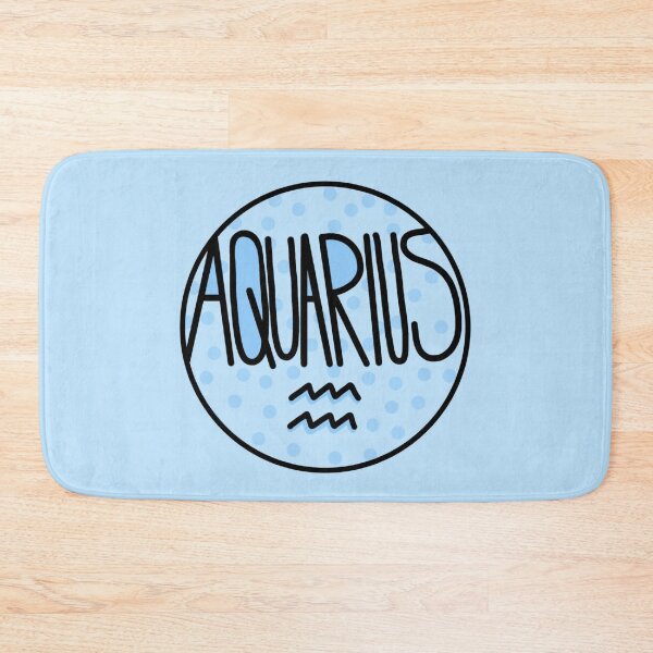 Item preview, Aquarius Zodiac Sign , Sign Of Zodiac Pastel Blue designed and sold by Barolina.