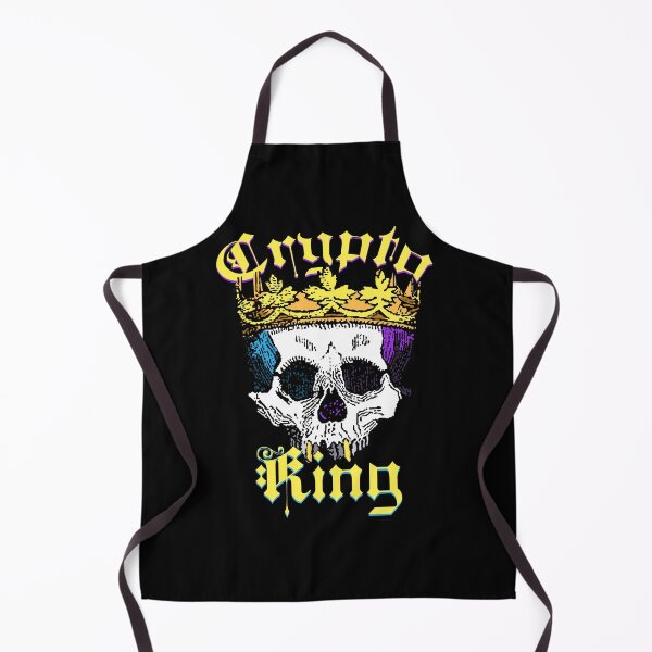 Item preview, Crypto King Cryptocurrency Money Skull Crown designed and sold by NYGhost.