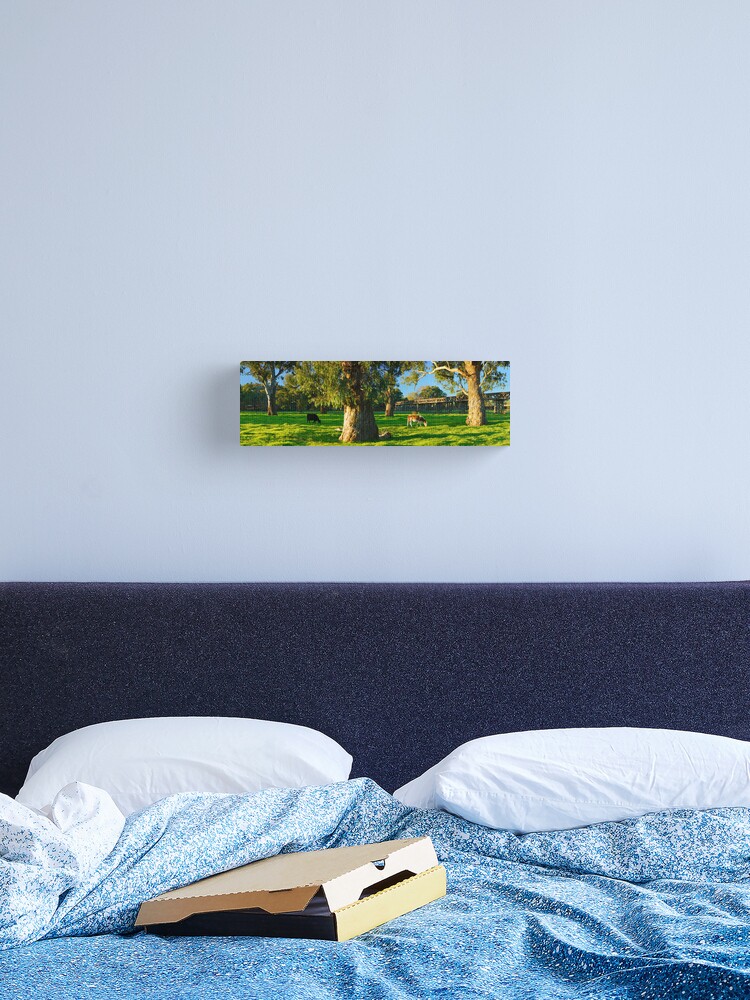 Thumbnail 2 of 3, Canvas Print, Gundagai Trestle Bridge, New South Wales, Australia designed and sold by Chockstone.