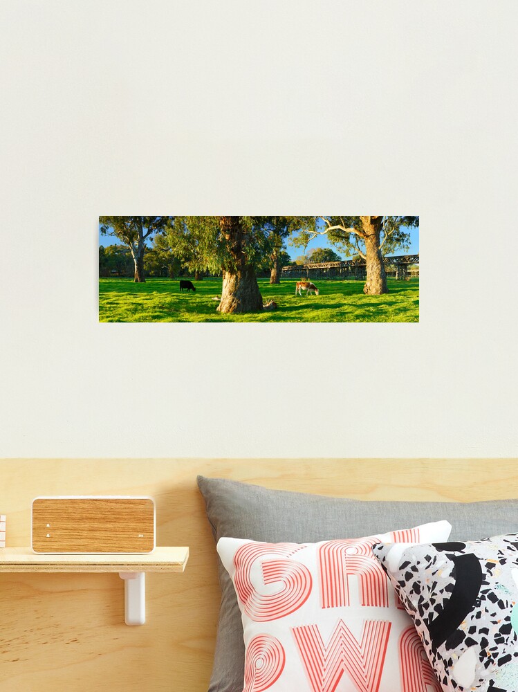 Thumbnail 2 of 3, Photographic Print, Gundagai Trestle Bridge, New South Wales, Australia designed and sold by Chockstone.