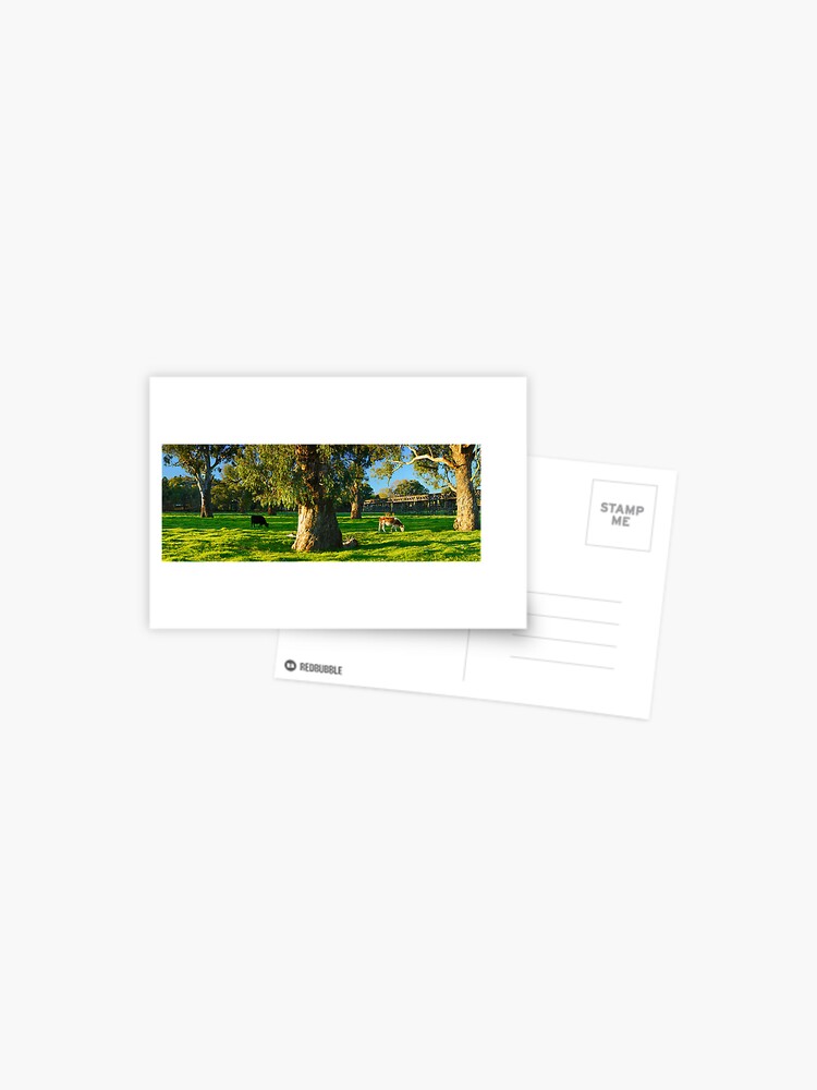 Thumbnail 1 of 2, Postcard, Gundagai Trestle Bridge, New South Wales, Australia designed and sold by Chockstone.