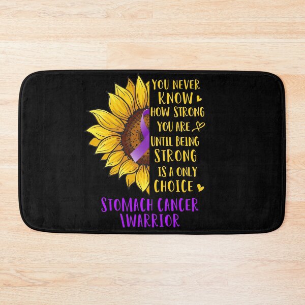 Item preview, Sunflower You Never Know How Strong You Are Stomach Cancer Warrior designed and sold by rechardtee.