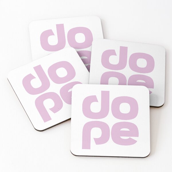 Item preview, Dope (Co-op Logo Candy Pink on White) designed and sold by Fox Newton.
