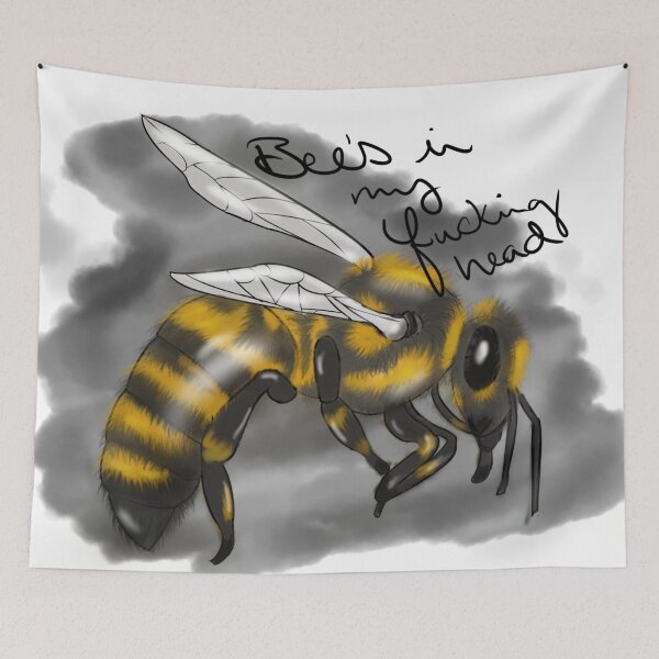 Item preview, Bees in my head designed and sold by Crazedbroom.