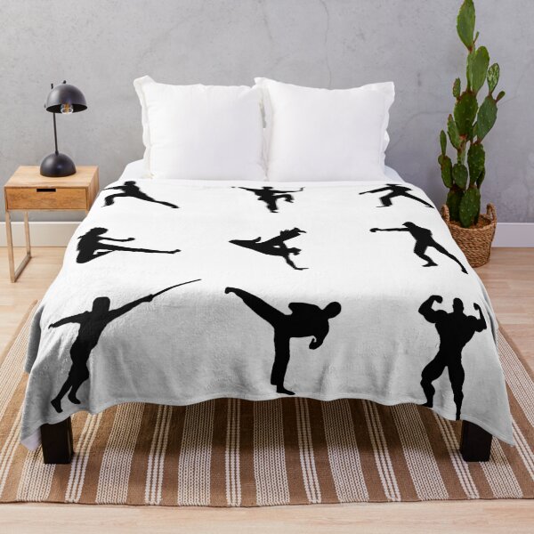 Item preview, Martial Arts Action Silhouettes designed and sold by janraydesigns.