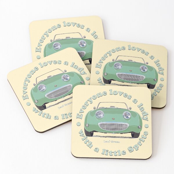 Item preview, Leaf Green Bug-eye/Frog-eye: Everyone loves a lady with a little Sprite! designed and sold by Bigs66.