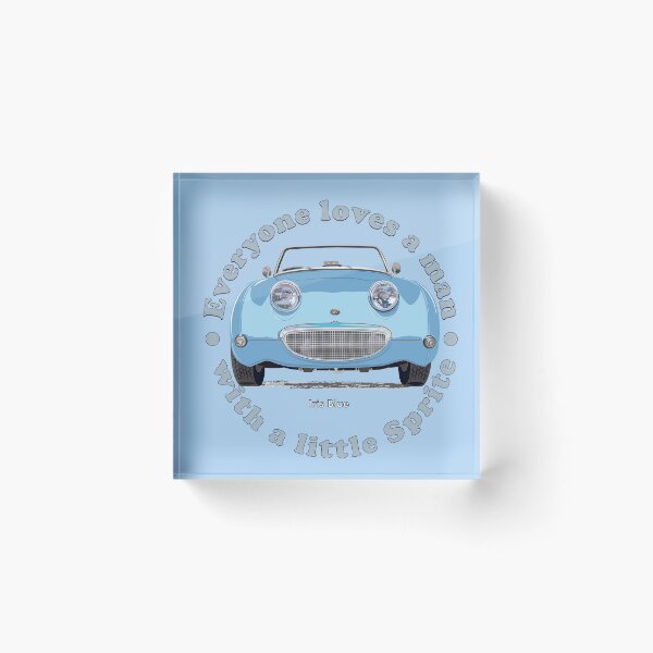 Item preview, Iris Blue Bug-eye/Frog-eye: Everyone loves a man with a little Sprite! designed and sold by Bigs66.
