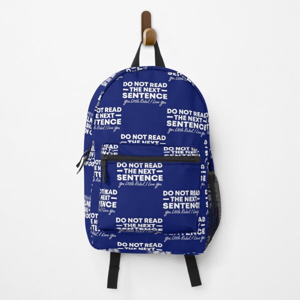Item preview, Do Not Read The Next Sentence Sarcasm Humor Quote designed and sold by SharpThreadZ.