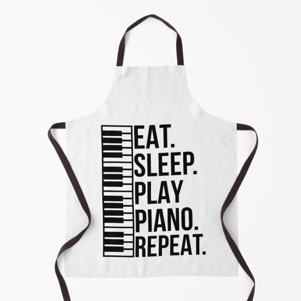 Item preview, Eat Sleep Play Piano Repeat designed and sold by Luna1Shop.