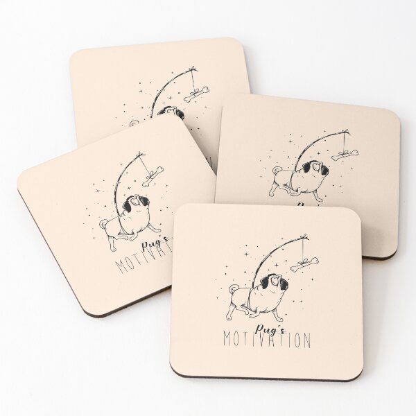 Item preview, Pug's Motivation designed and sold by Petite-Lune.