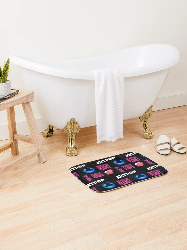 Thumbnail 2 of 6, Bath Mat, ARTPOP essentials designed and sold by AlertStore.