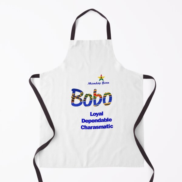 Item preview, Monday Born Ghanaian Male Name 'Bobo' in Blue designed and sold by WhoWeAre.