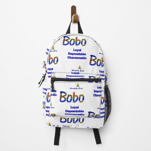Item preview, Monday Born Ghanaian Male Name 'Bobo' in Blue designed and sold by WhoWeAre.