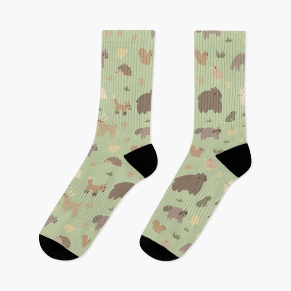 Item preview, Funny Forest Animals Pattern designed and sold by cymbellne.