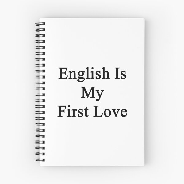 Item preview, English Is My First Love designed and sold by supernova23.