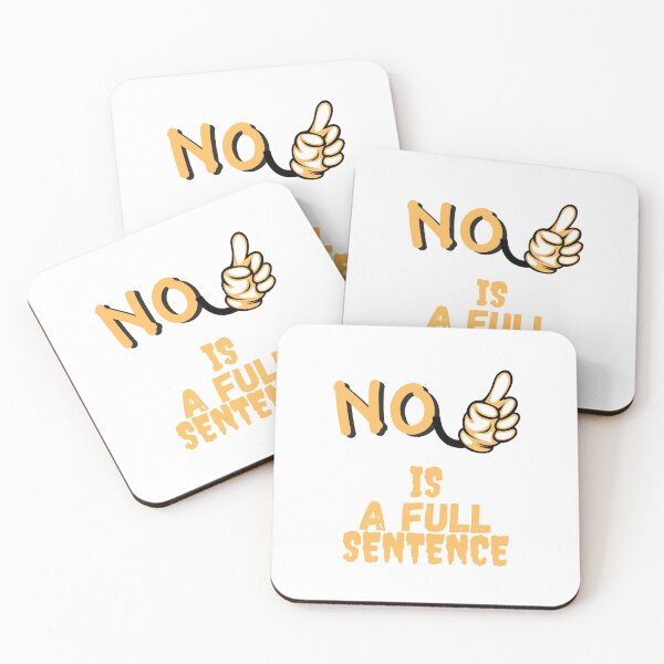 Item preview, No is a full sentence designed and sold by Hab2.